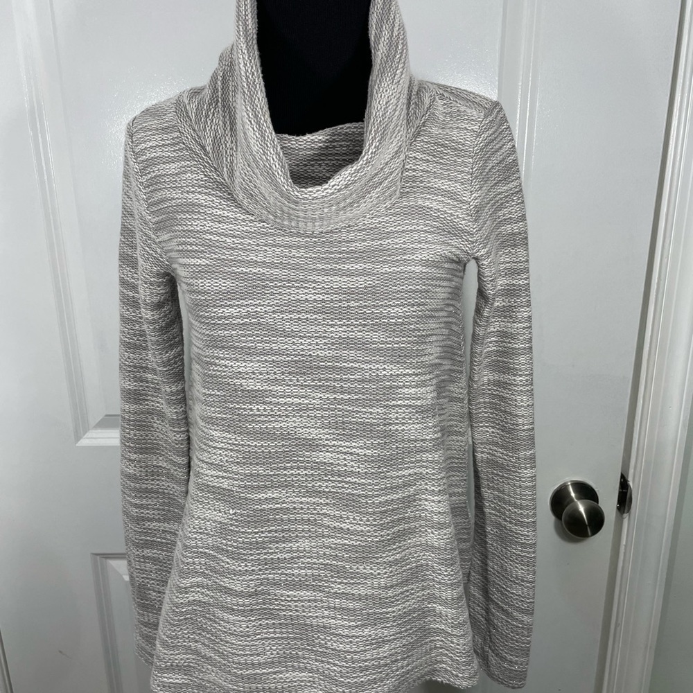 Vintage Abercrombie&Fitch Gray Cowl Neck Sweater Size Small CB-